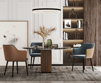 Modern Dining Table And Chairs-ID:476768976