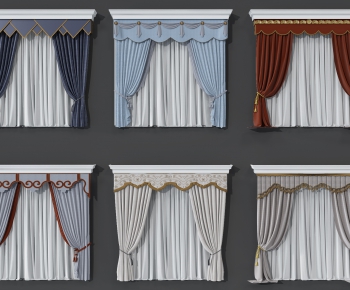 Simple European Style The Curtain-ID:472630029