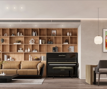 Modern A Living Room-ID:471348055
