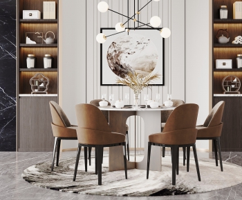 Modern Dining Table And Chairs-ID:228981973