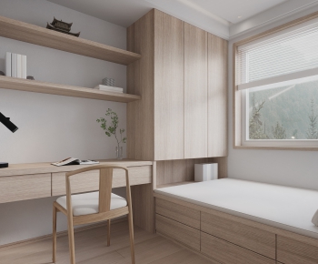 New Chinese Style Bedroom-ID:195209988
