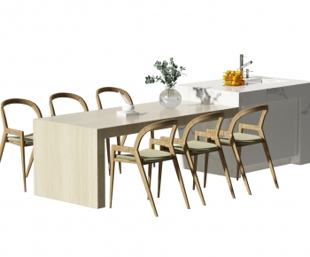 Modern Dining Table And Chairs-ID:670969012