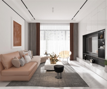 Modern A Living Room-ID:313168055
