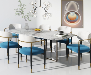 Modern Dining Table And Chairs-ID:832767969