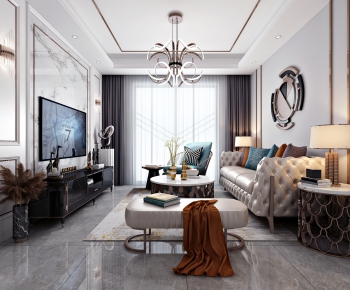 Modern A Living Room-ID:148499977