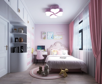 European Style Girl's Room Daughter's Room-ID:510229115