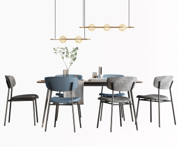 Modern Dining Table And Chairs-ID:698532108