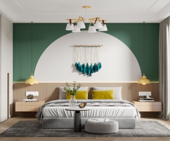 Nordic Style Bedroom-ID:712579016