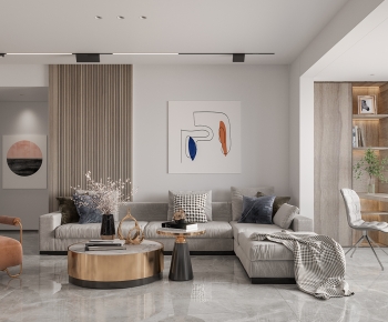 Modern A Living Room-ID:967533114