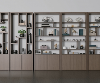 New Chinese Style Bookcase-ID:776561982