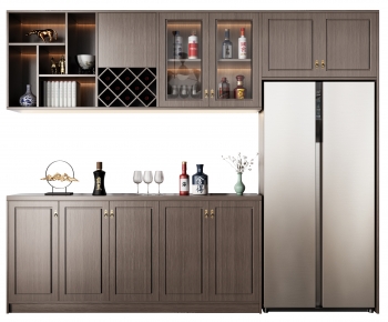 New Chinese Style Wine Cabinet-ID:102615124