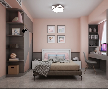 Modern Girl's Room Daughter's Room-ID:376169768