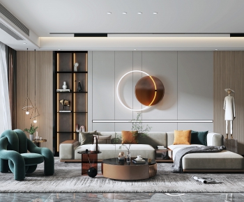 Modern A Living Room-ID:654571063