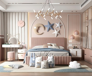 Modern Girl's Room Daughter's Room-ID:248199946