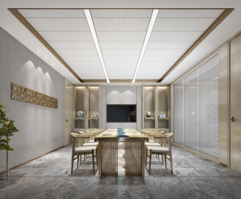 New Chinese Style Meeting Room-ID:178020095