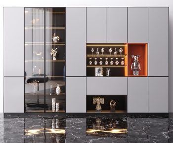 Modern Decorative Cabinet-ID:747504007