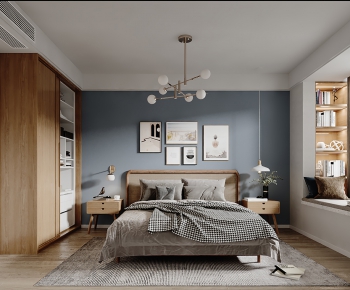 Nordic Style Bedroom-ID:379419097
