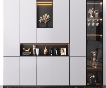 Modern Decorative Cabinet-ID:611455922