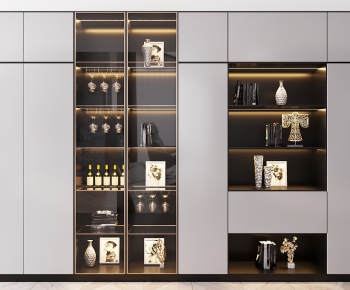 Modern Wine Cabinet-ID:209560417