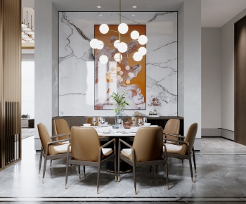 New Chinese Style Dining Room-ID:166897067
