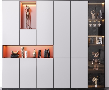 Modern Decorative Cabinet-ID:551357035