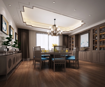 New Chinese Style Dining Room-ID:559323075