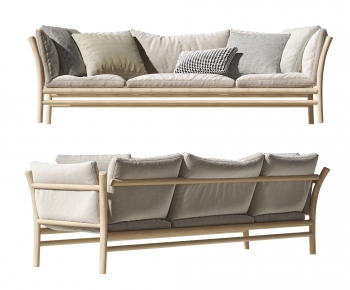 Nordic Style Three-seat Sofa-ID:687428007