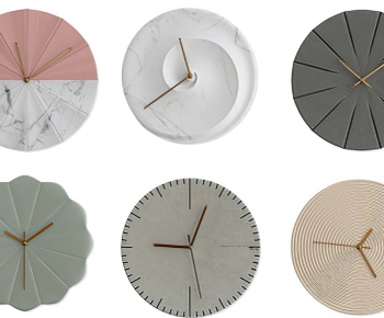 Nordic Style Wall Clock-ID:411212927