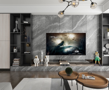 Modern A Living Room-ID:439661981