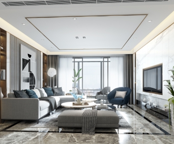 Modern A Living Room-ID:115863089