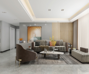 Modern A Living Room-ID:957884077