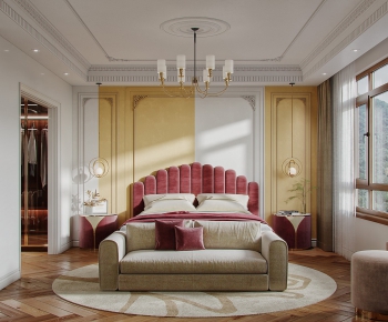French Style Bedroom-ID:680897951