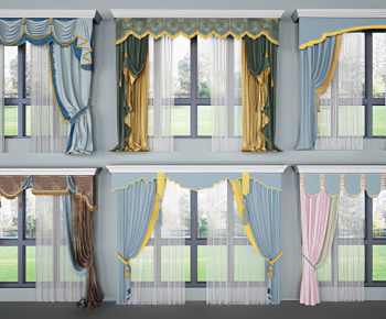 European Style The Curtain-ID:302475937
