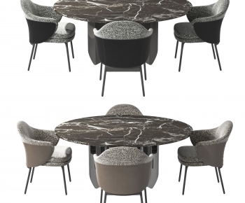 Modern Dining Table And Chairs-ID:871054899