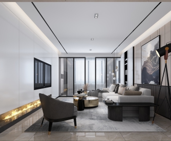 Modern A Living Room-ID:226015095