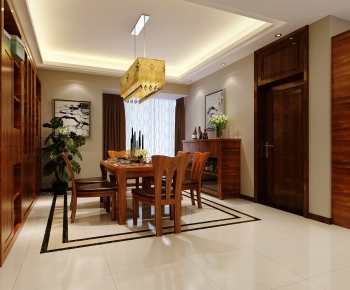 Chinese Style New Chinese Style Dining Room-ID:603669883