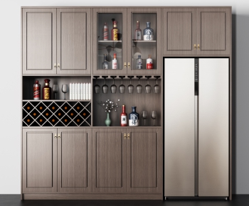 New Chinese Style Wine Cabinet-ID:518256908