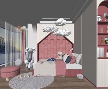 Modern Girl's Room Daughter's Room-ID:742705112