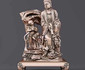 Chinese Style Sculpture-ID:159605989