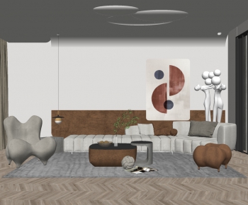 Modern A Living Room-ID:824558976