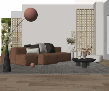 Modern A Living Room-ID:343319897