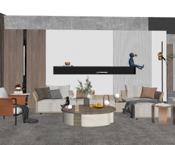 Modern A Living Room-ID:332130911