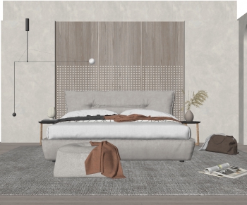 Nordic Style Bedroom-ID:455970868