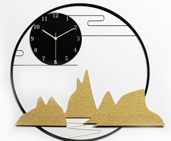 New Chinese Style Wall Clock-ID:416374924