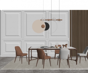 Modern Dining Room-ID:671405083