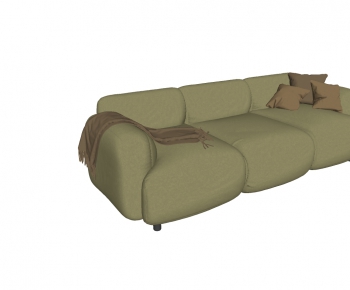 Nordic Style Three-seat Sofa-ID:140757089