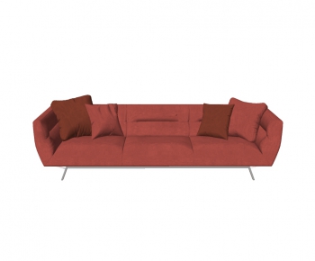 Modern Three-seat Sofa-ID:551719906