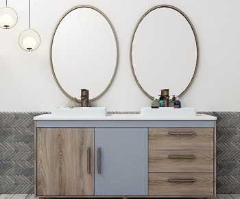 Modern Bathroom Cabinet-ID:412684929