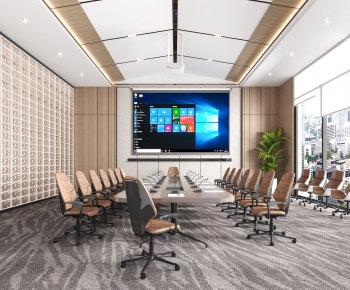 Modern Meeting Room-ID:985425006