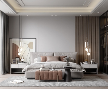 Modern Bedroom-ID:495309116